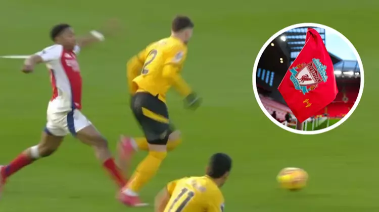 Arsenal’s contentious red card has left Liverpool fans capturing screenshots of the Premier League website in shock.