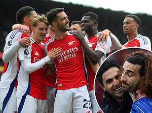 Ex-Arsenal star makes Emirates return to witness Gunners’ win over Chelsea… four years after leaving the club.
