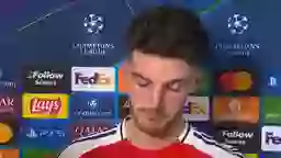 Fans are completely stunned by Declan Rice’s comments about Arsenal following their Champions League elimination by PSG.